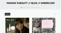 Desktop Screenshot of khemm.com