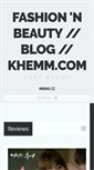 Mobile Screenshot of khemm.com
